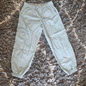 SO Light Blue Drawstring Pants